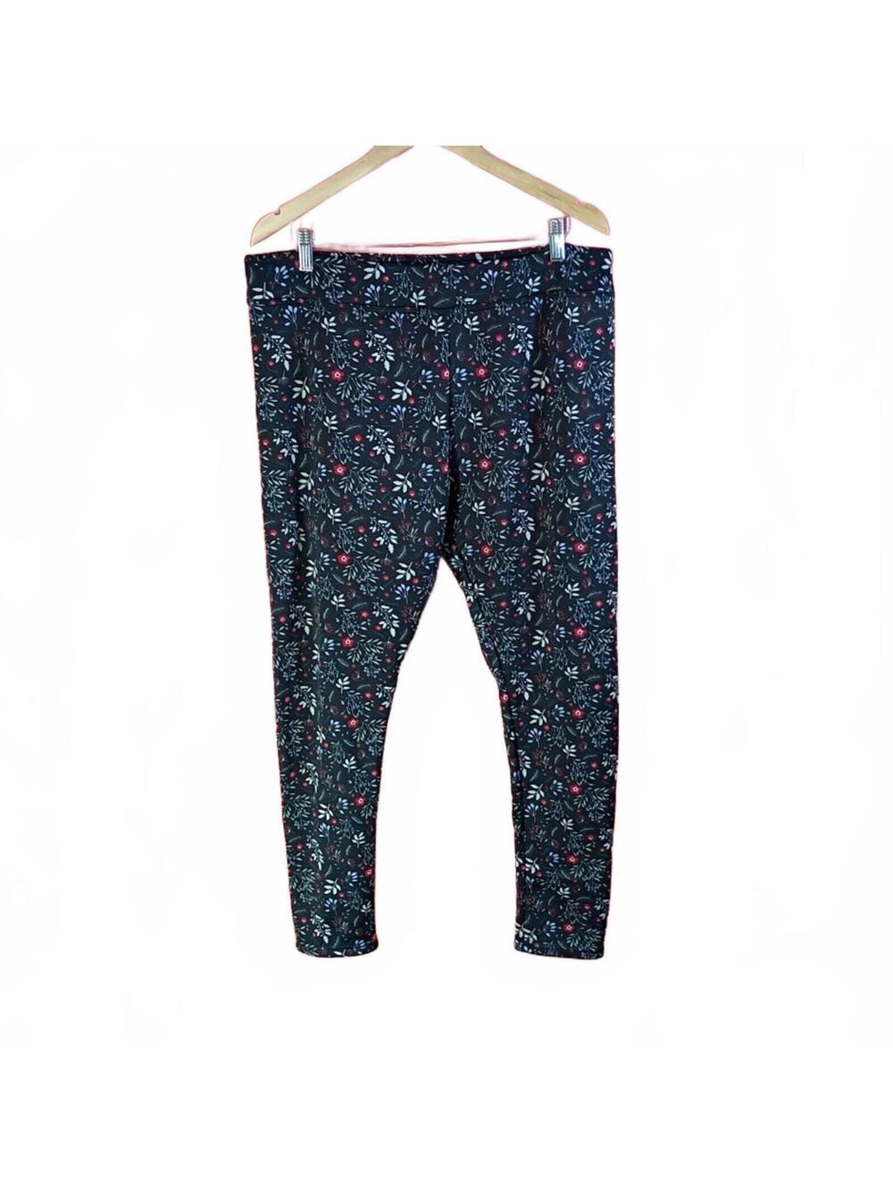 Serra Women's Floral Patterned Leggings XL